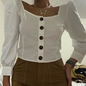 Brand New Urban Outfitters Button Up Blouse